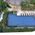 Top view Swimming pool