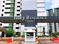 Ivory Residence @ Mutiara Heights Kajang. Freehold. 2 Car Parks. Near MRT, Giant  (FOR SALE)