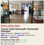 EXCLUSIVE 2 STOREY BUNGALOW. 25693 SQFT TAMAN TASIK SEMENYIH