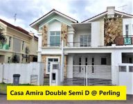 Taman Perling Casa Almyra  @ Casa Amira @ Double Storey Semi D FOR RENT