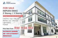 Impian Emas 2/3 Storey Cluster Factory for Sale
