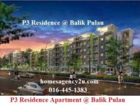 Ref:433, P3 Residence Apartment at Balik Pulau near Penang International Air-port, Bayan Lepas.